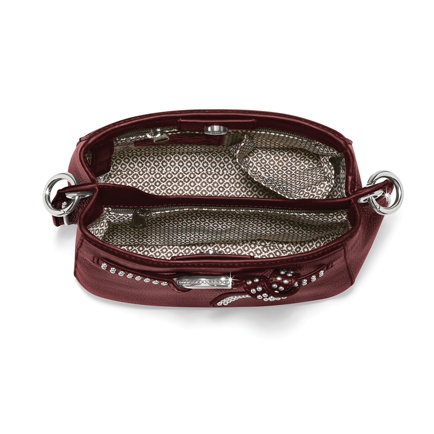 Brighton Cassidy Small Bucket Bag - Garnet - Juli's Wearable Art