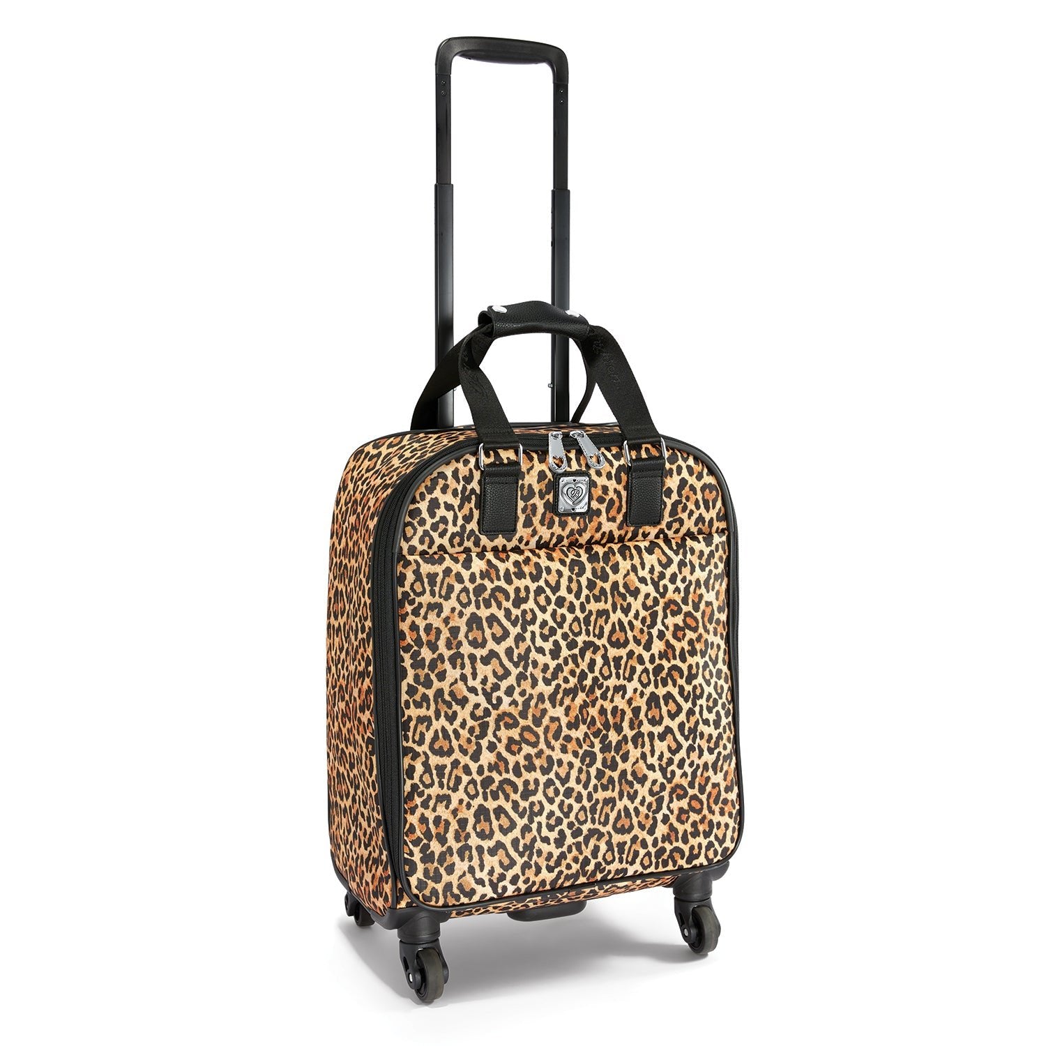 Brighton Catwalk Weekender Suitcase - Leopard Print