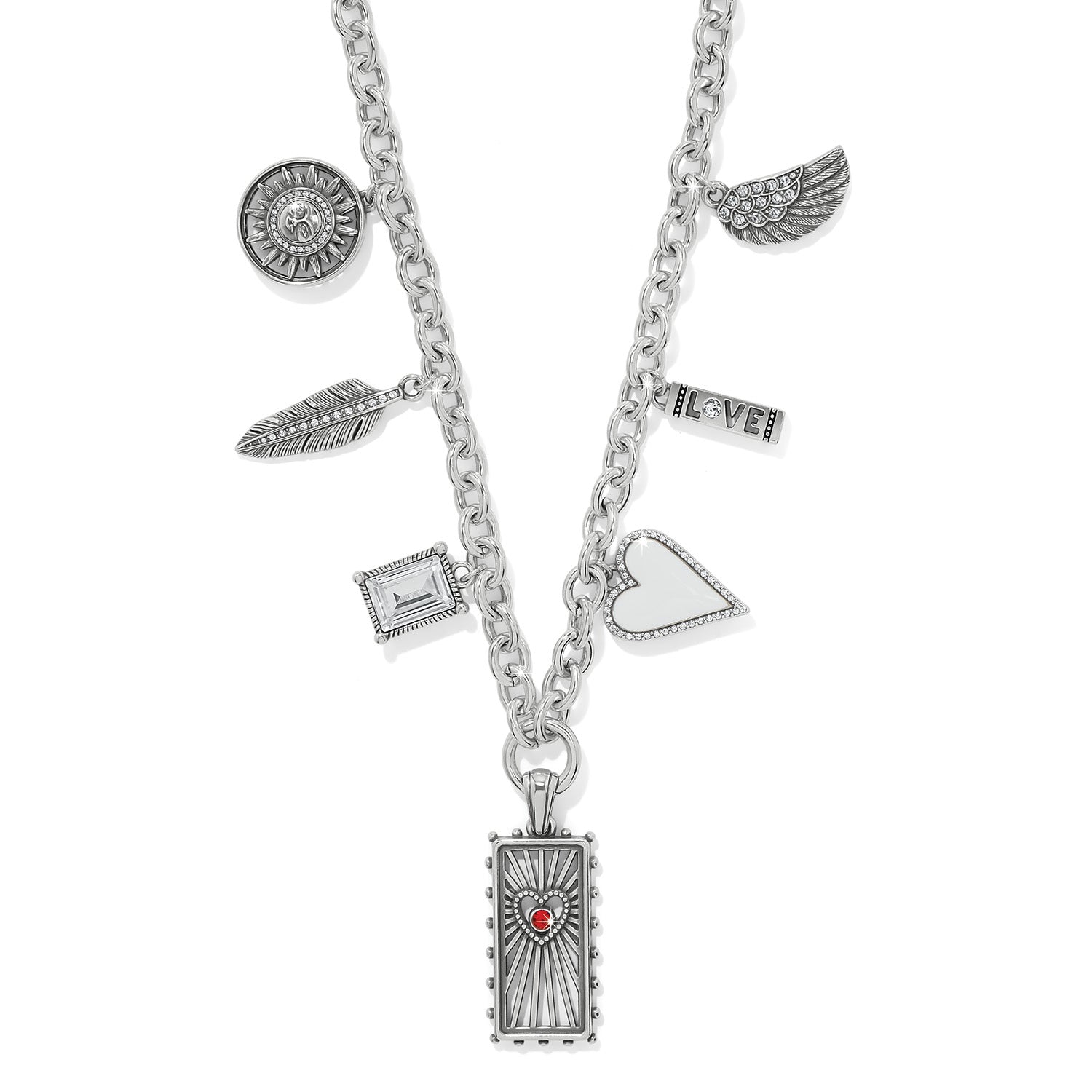 Brighton Celestia Love Charm Necklace - Juli's Wearable Art