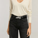 Brighton Charleston Lady Belt | Black - Juli's Wearable Art