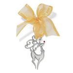 Brighton Christmas Oh Dear Ornament - Juli's Wearable Art