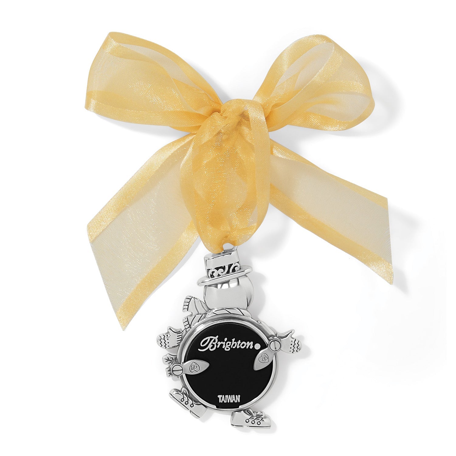 Brighton Christmas Snowman Photo Ornament - Juli's Wearable Art