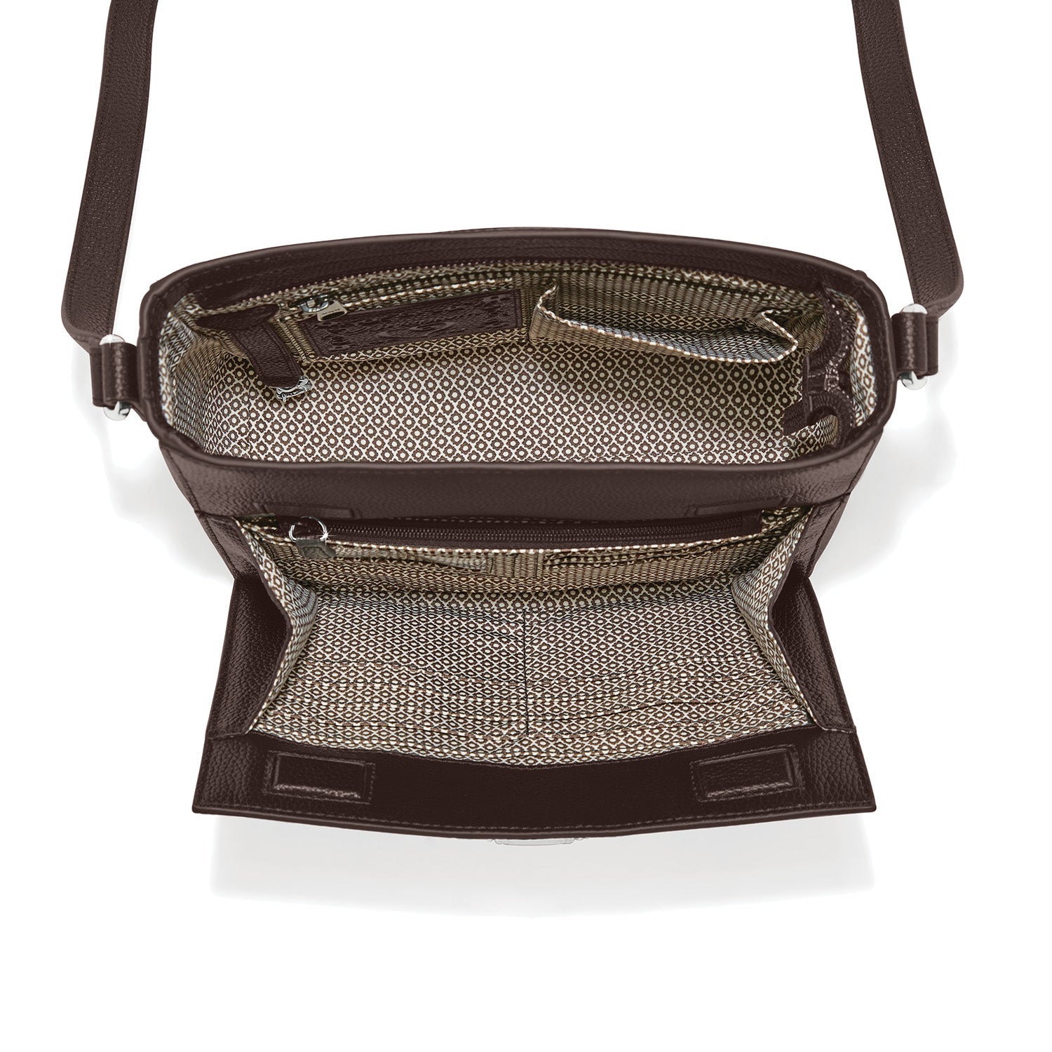 Brighton Clayton Organizer Bag | Cocoa - Juli's Wearable Art