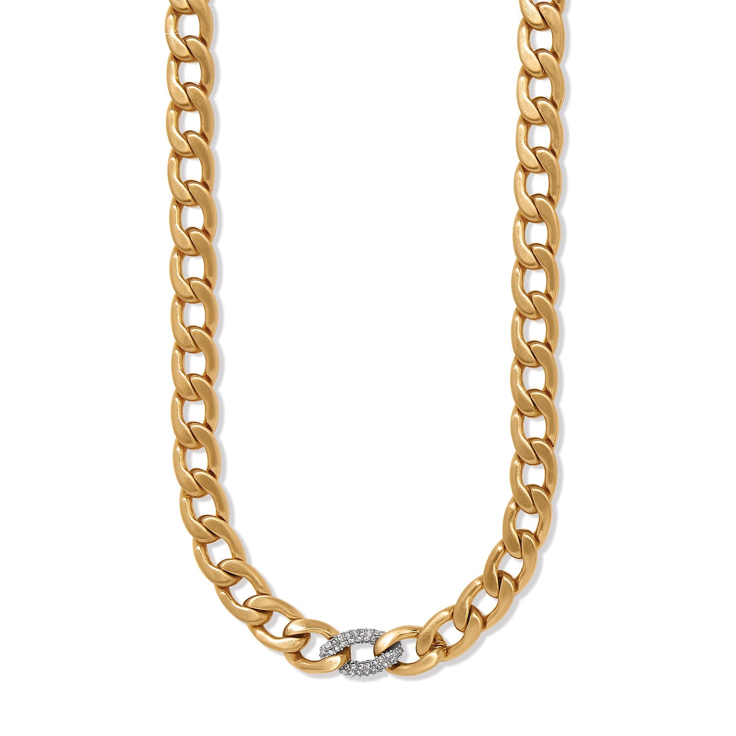Brighton Cleo Pave Link Necklace - Juli's Wearable Art