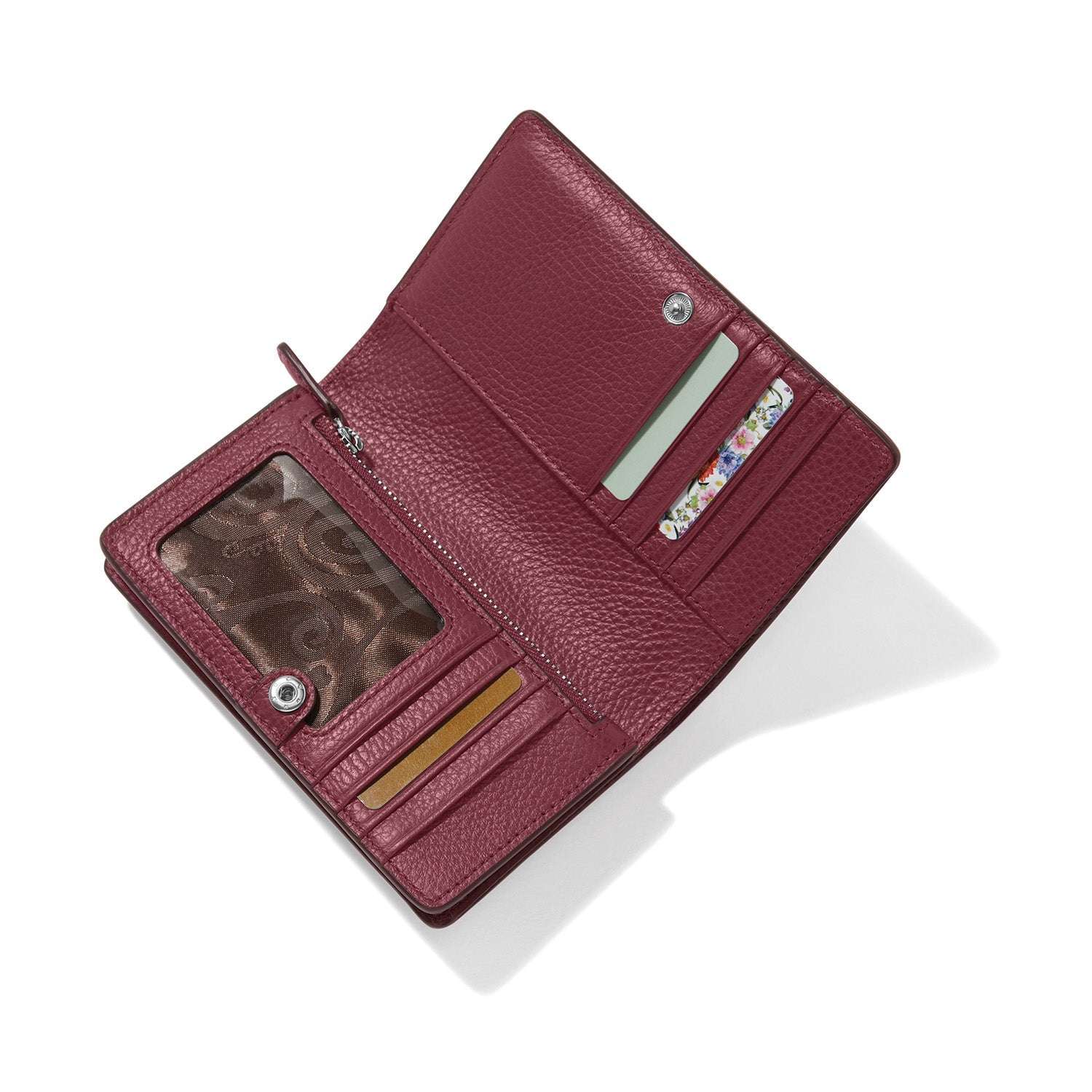 Brighton Contempo Cadiz Medium Wallet | Sangria