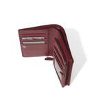 Brighton Contempo Cadiz Medium Wallet | Sangria - Juli's Wearable Art