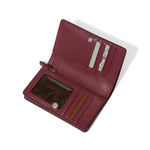 Brighton Contempo Cadiz Medium Wallet | Sangria - Juli's Wearable Art