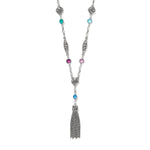 Brighton Contempo Color Gems Tassel Necklace - Juli's Wearable Art