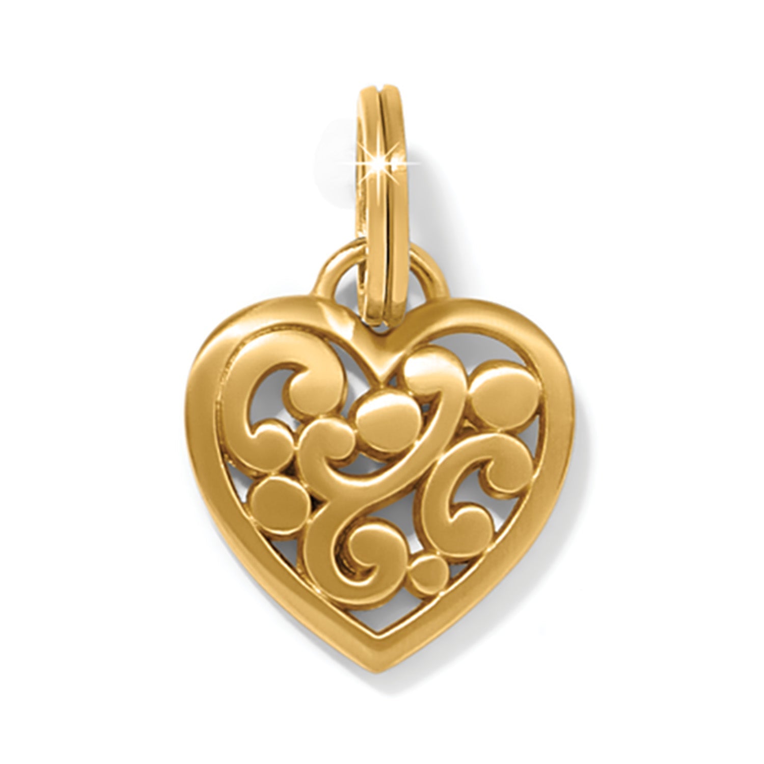 Brighton Contempo Heart Charm - Juli's Wearable Art