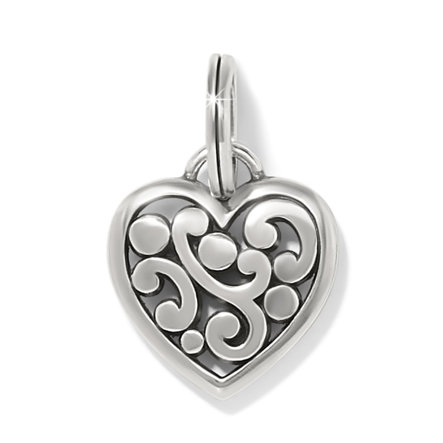 Brighton Contempo Heart Charm - Juli's Wearable Art