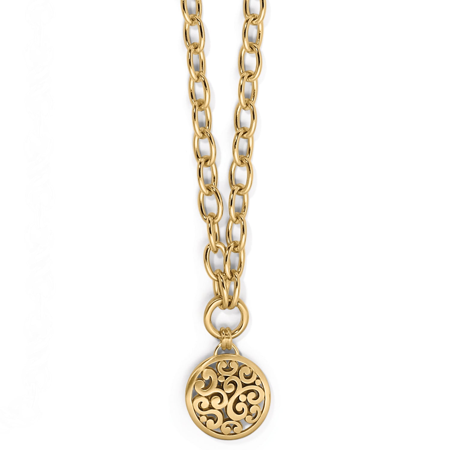 Brighton Contempo Medallion Charm Necklace - Juli's Wearable Art