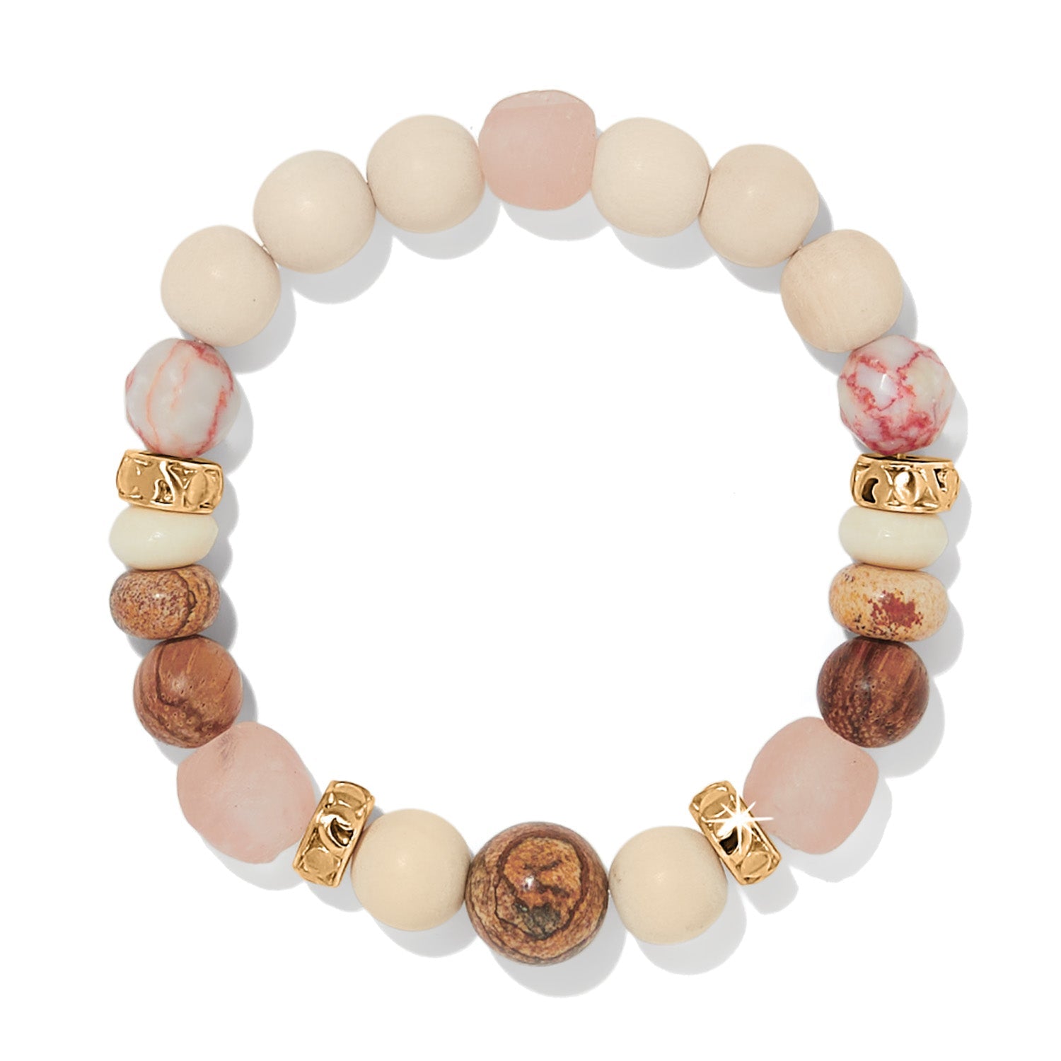 Brighton Contempo Playa Rosa Stretch Bracelet - Juli's Wearable Art