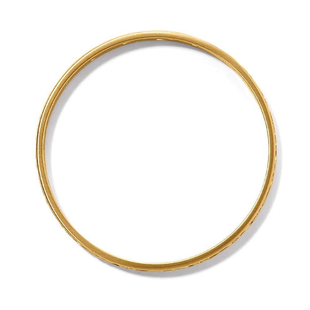 Brighton Contempo Slim Bangle – Gold - Juli's Wearable Art