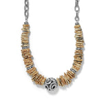 Brighton Contempo Sonora Dorada Disk Necklace - Juli's Wearable Art