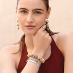 Brighton Contempo Sonora Dorada Stretch Bracelet - Juli's Wearable Art
