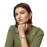 Brighton Crystal Cove Two - Tone Watch - Juli's Wearable Art