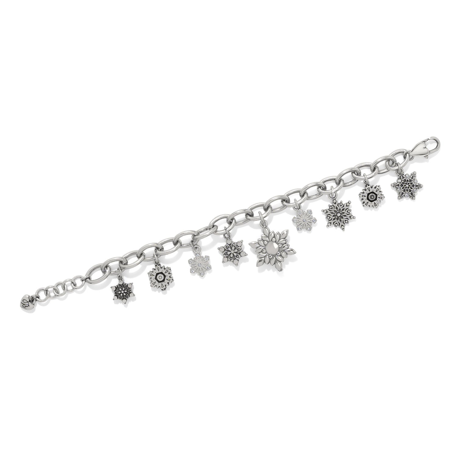 Brighton Crystal Flurry Charm Bracelet - Juli's Wearable Art