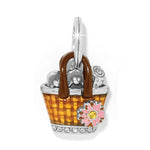 Brighton Daisy Hand Bag Charm - Juli's Wearable Art
