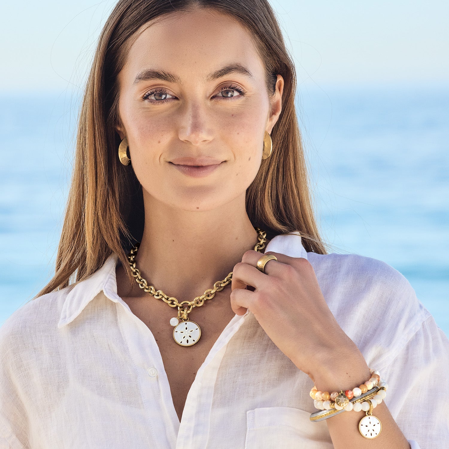 Brighton Del Mar Charm Necklace - Juli's Wearable Art