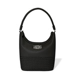 Brighton Delmar Shoulder Bag | Black - Juli's Wearable Art