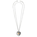 Brighton Ecstatic Heart Reversible Convertible Necklace - Juli's Wearable Art