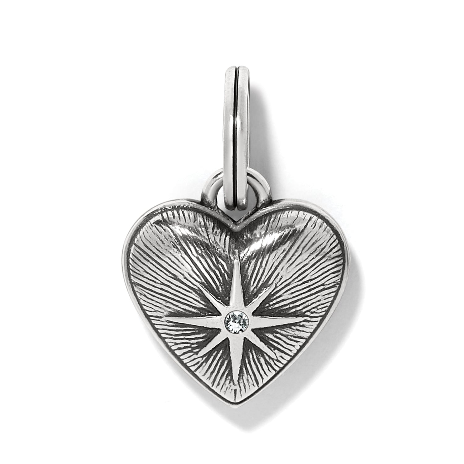 Brighton Elara Heart Charm - Juli's Wearable Art