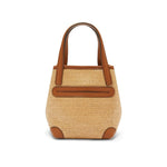 Brighton Elena Straw Small Tote in Luggage Brown - Juli's Wearable Art