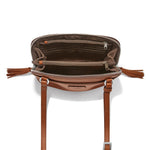 Brighton Elma Domed Organizer – Russet Leather - Juli's Wearable Art