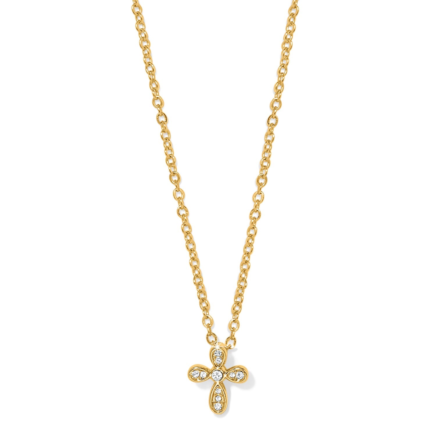 Brighton Gold Enchanting Cross Necklace - Gold