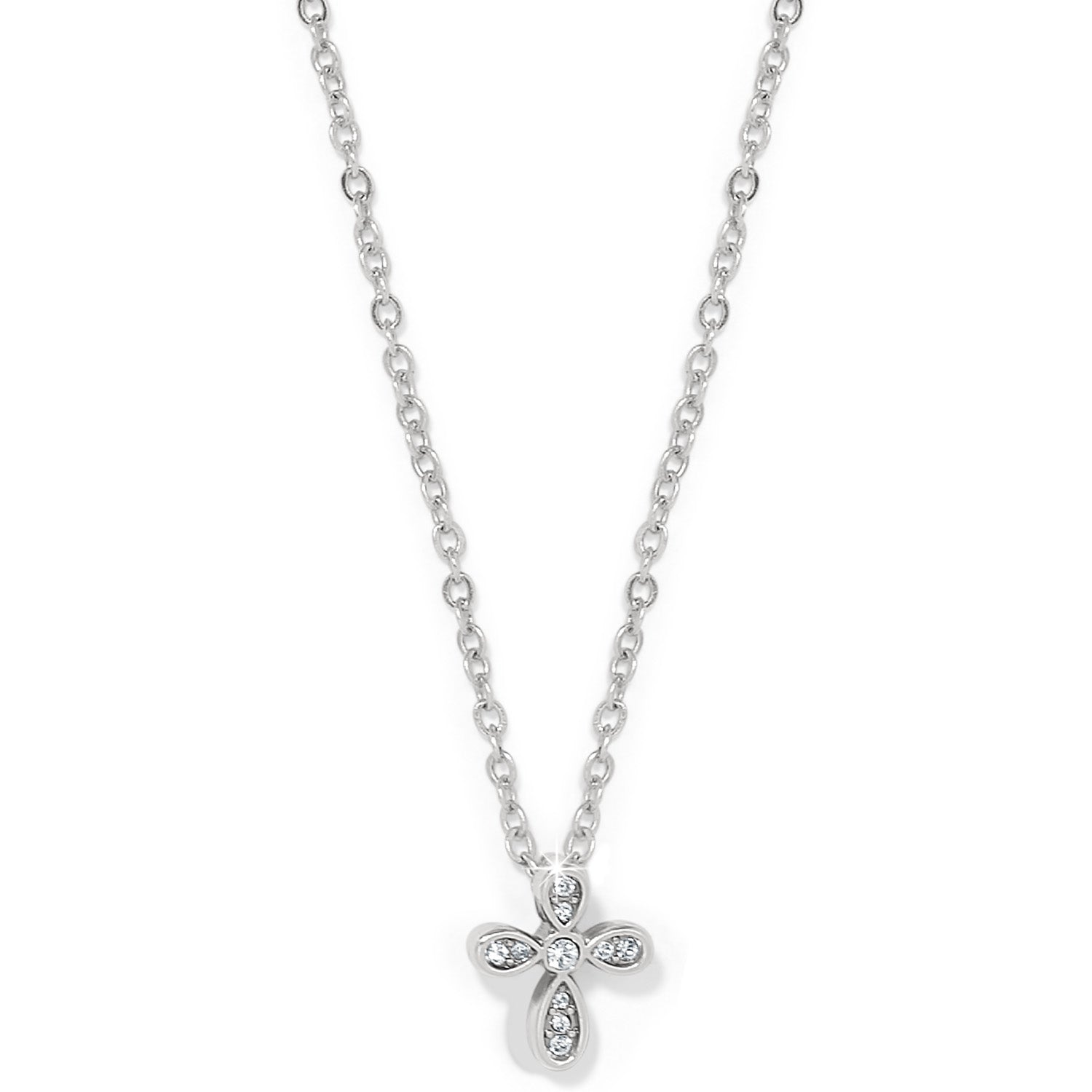 Brighton Silver Enchanting Cross Necklace