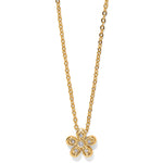 Brighton Enchanting Flower Necklace in Gold - Juli's Wearable Art