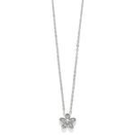 Brighton Enchanting Flower Necklace in Silver - Juli's Wearable Art