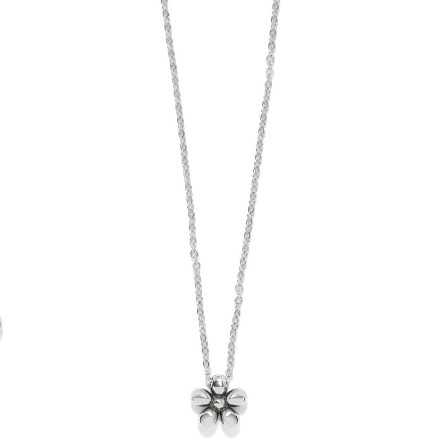 Brighton Enchanting Flower Necklace in Silver