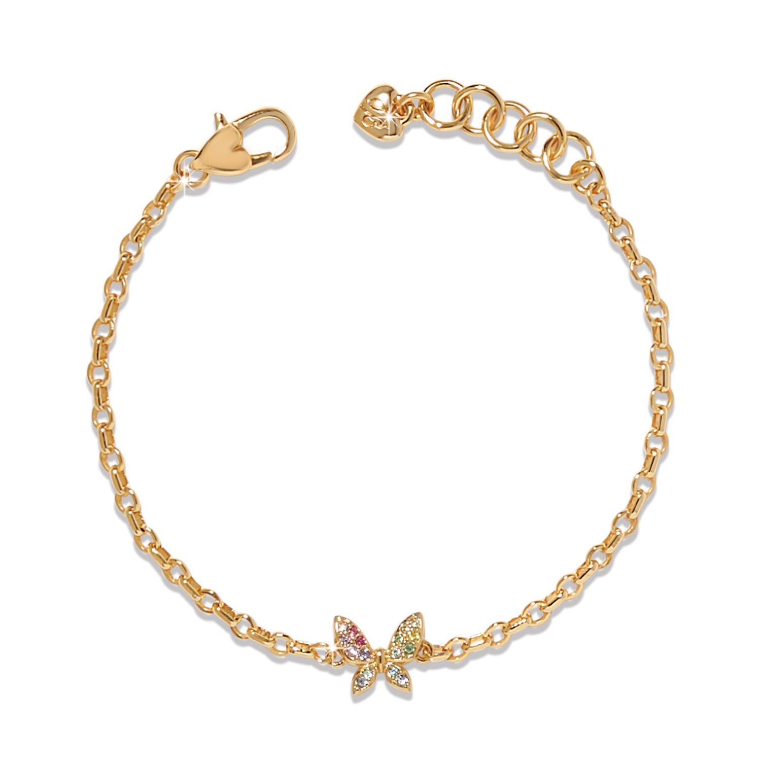 Brighton Enchanting Gem Butterfly Bracelet