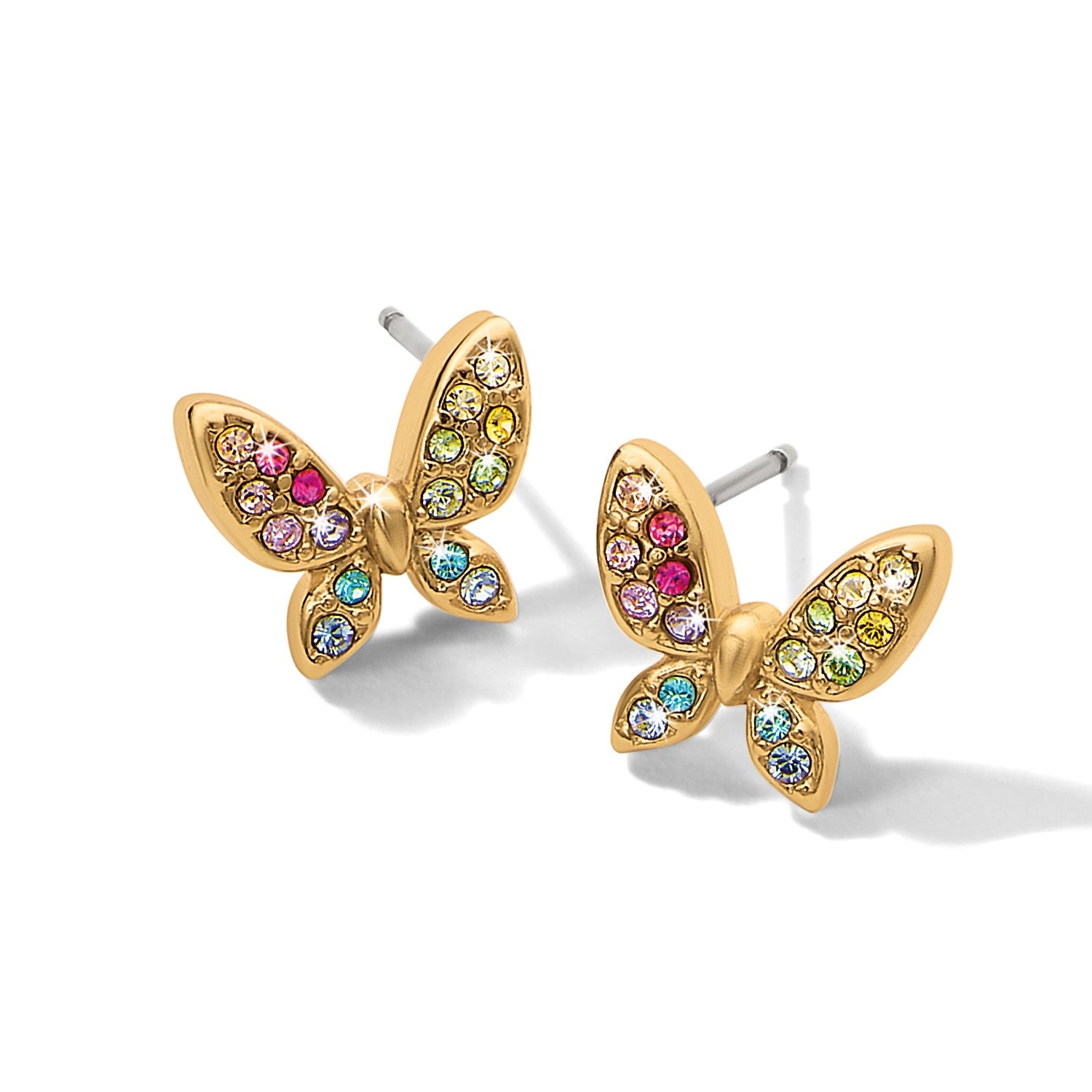 Brighton Enchanting Gem Butterfly Earrings - Juli's Wearable Art