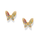 Brighton Enchanting Gem Butterfly Earrings - Juli's Wearable Art