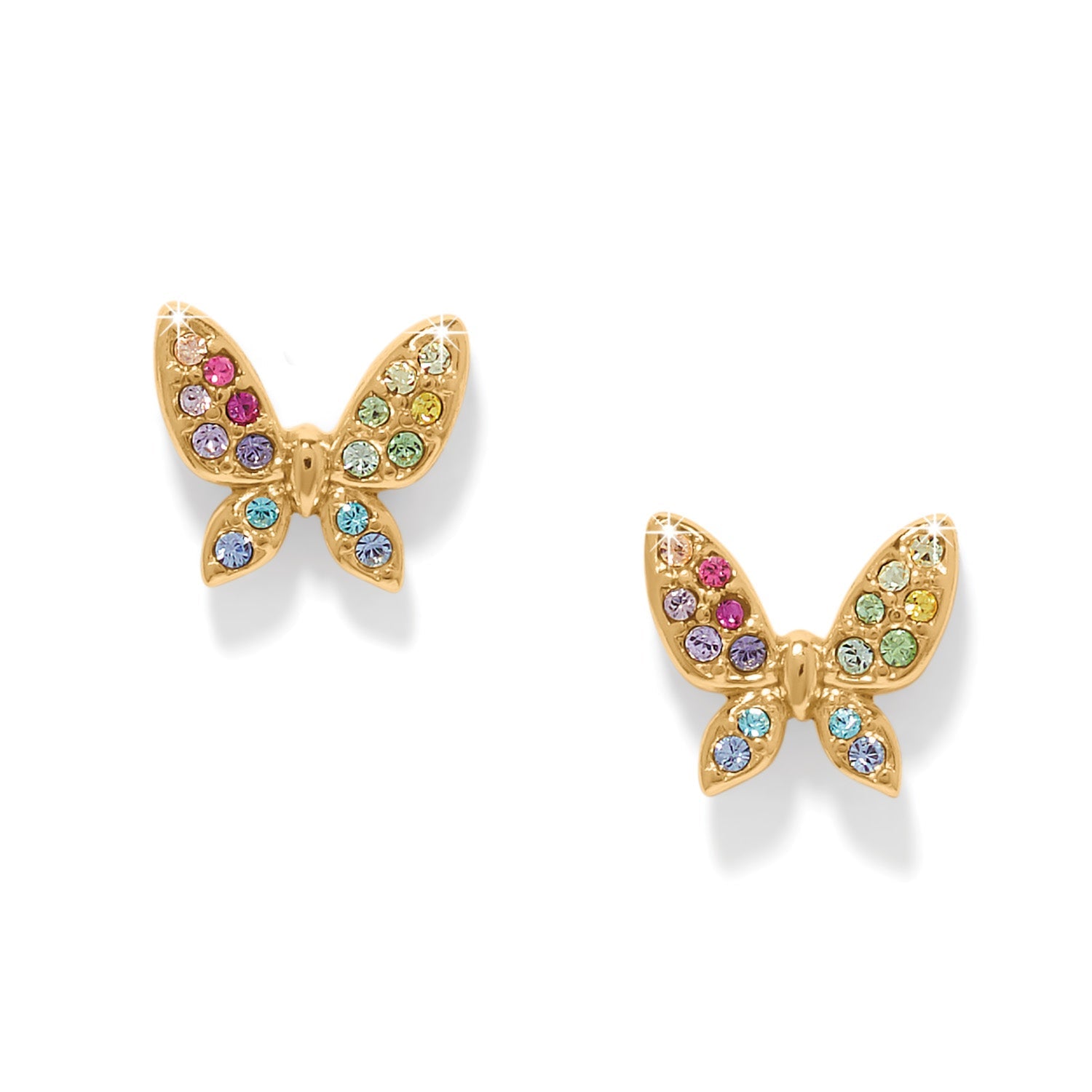 Brighton Enchanting Gem Butterfly Earrings - Juli's Wearable Art