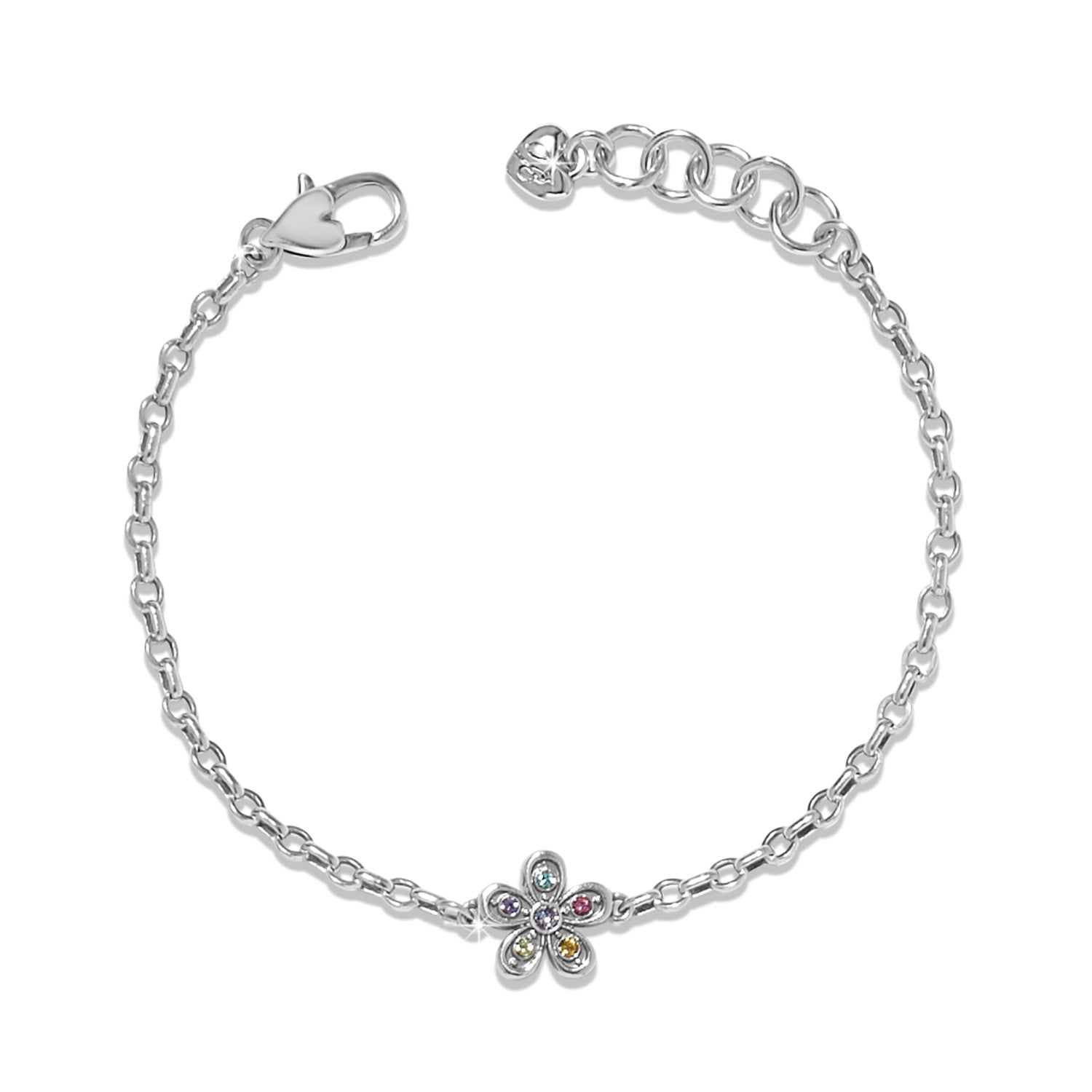 Brighton Enchanting Gem Flower Bracelet