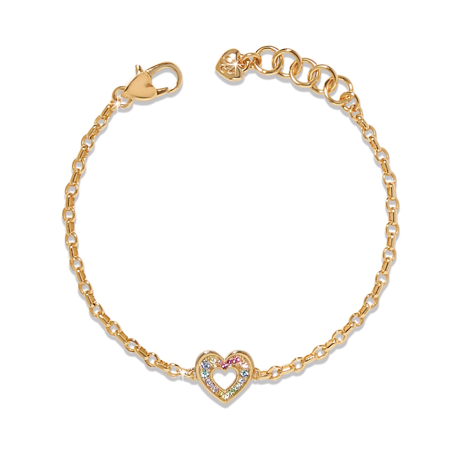 Brighton Enchanting Gem Heart Bracelet