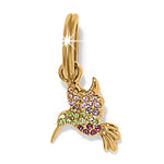Brighton Enchanting Gem Hummingbird Charm - Juli's Wearable Art