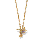 Brighton Enchanting Gem Hummingbird Necklace - Juli's Wearable Art