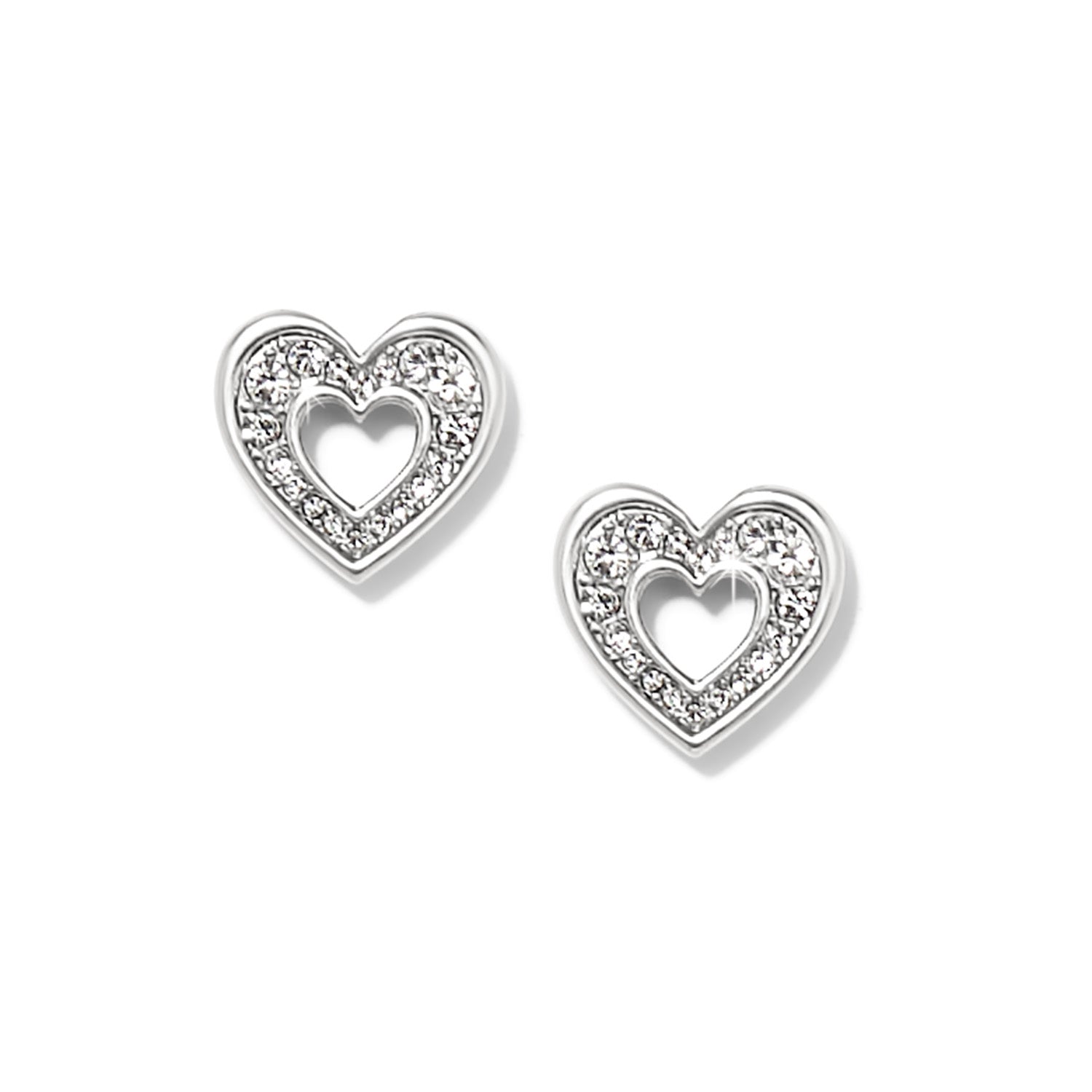 Brighton Enchanting Heart Post Earrings - Juli's Wearable Art
