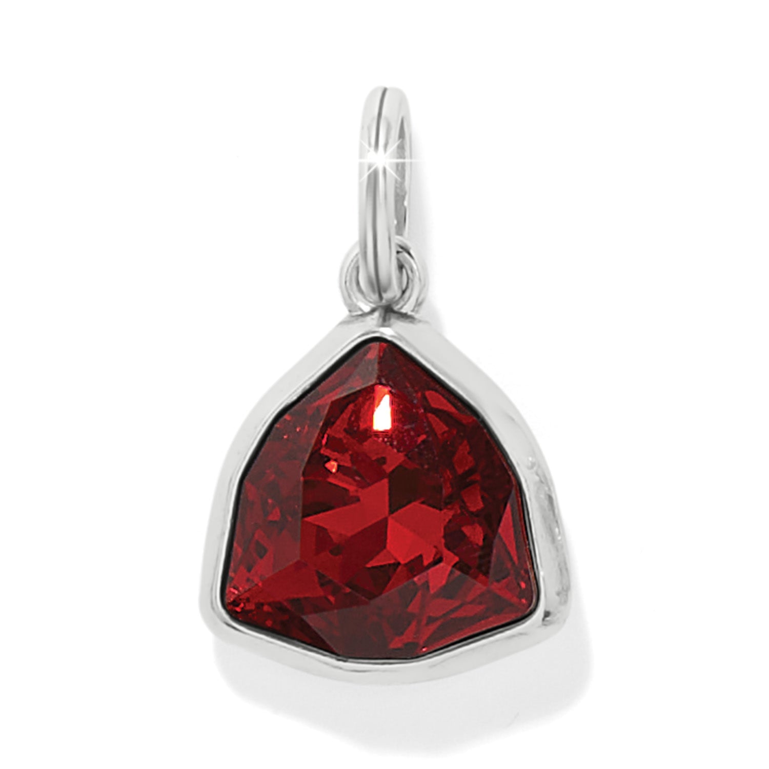 Brighton Estella Amulet - Silver - Scarlet - Juli's Wearable Art