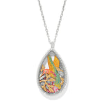 Brighton Everbloom Hummingbird Shaker Necklace - Juli's Wearable Art