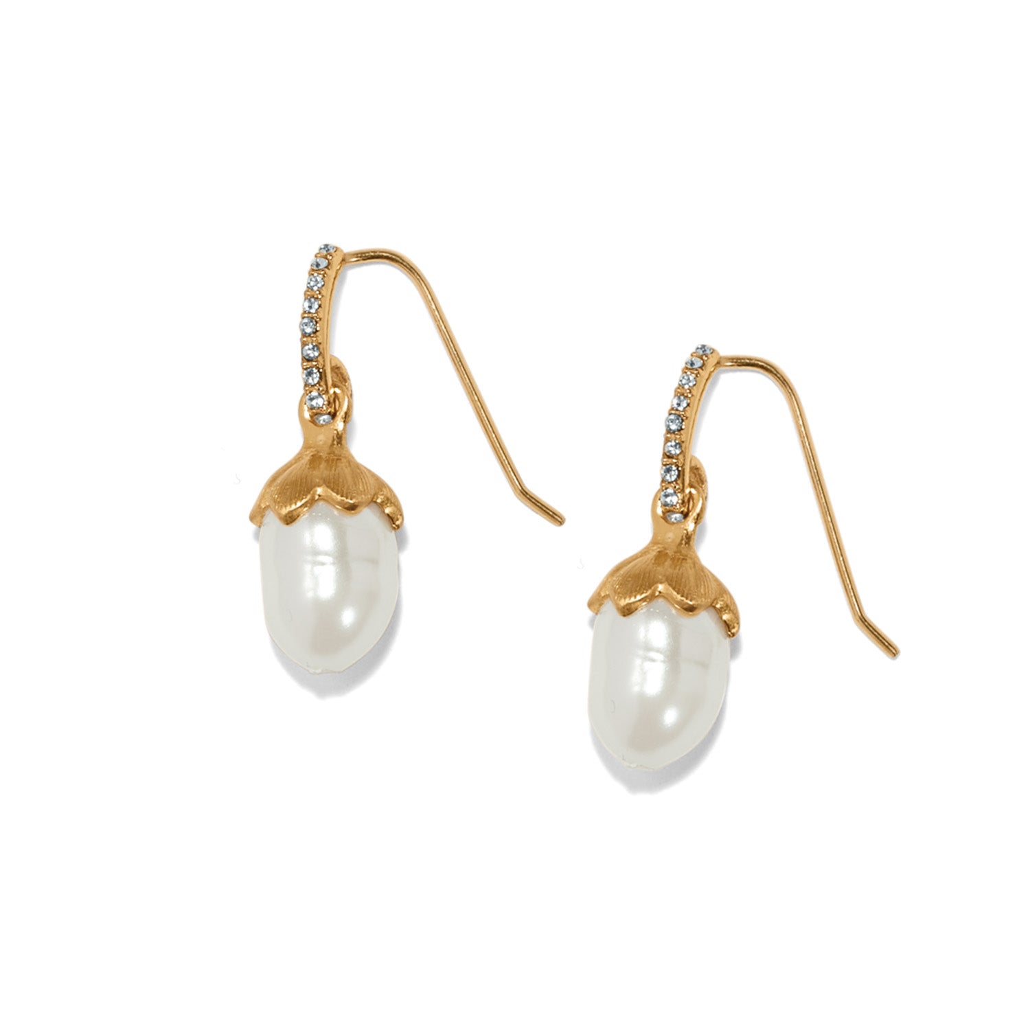 Brighton Everbloom Pearl Drop Earrings - Juli's Wearable Art