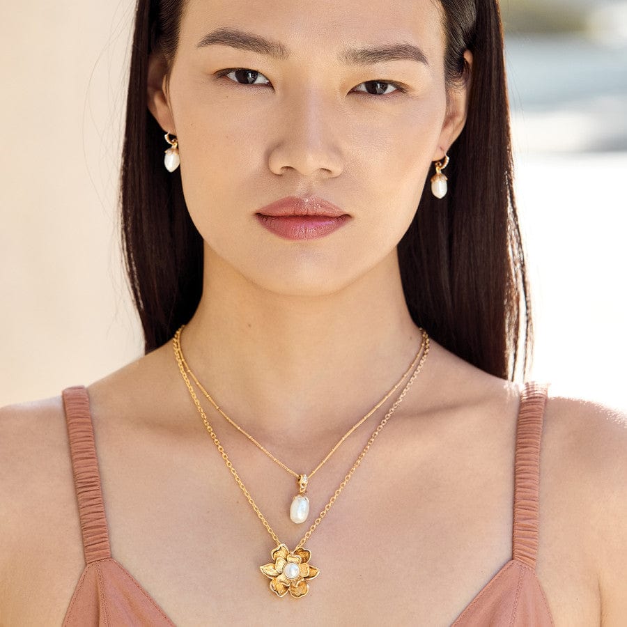 Brighton Everbloom Pearl Flower Necklace - Juli's Wearable Art