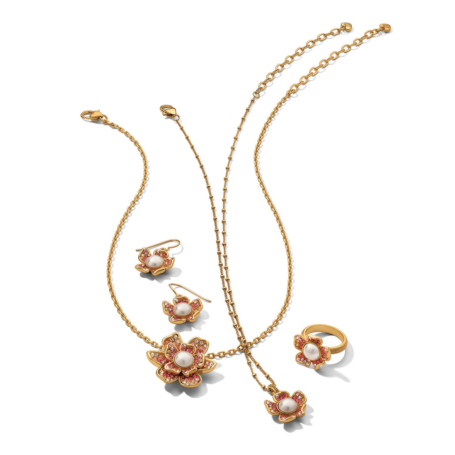 Brighton Everbloom Pearl Pink Necklace - Juli's Wearable Art