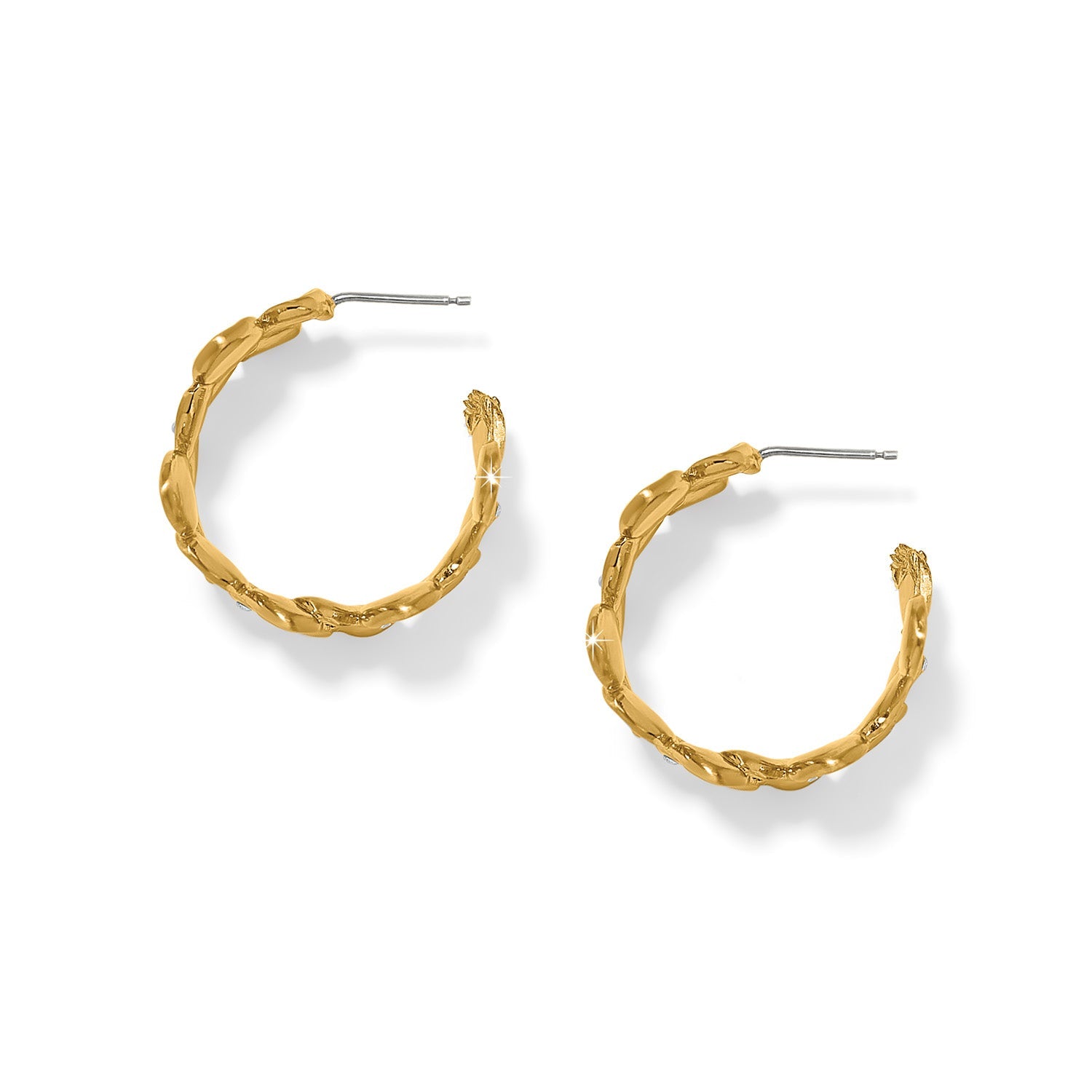 Brighton Everbloom Petal Hoop Earrings | Gold