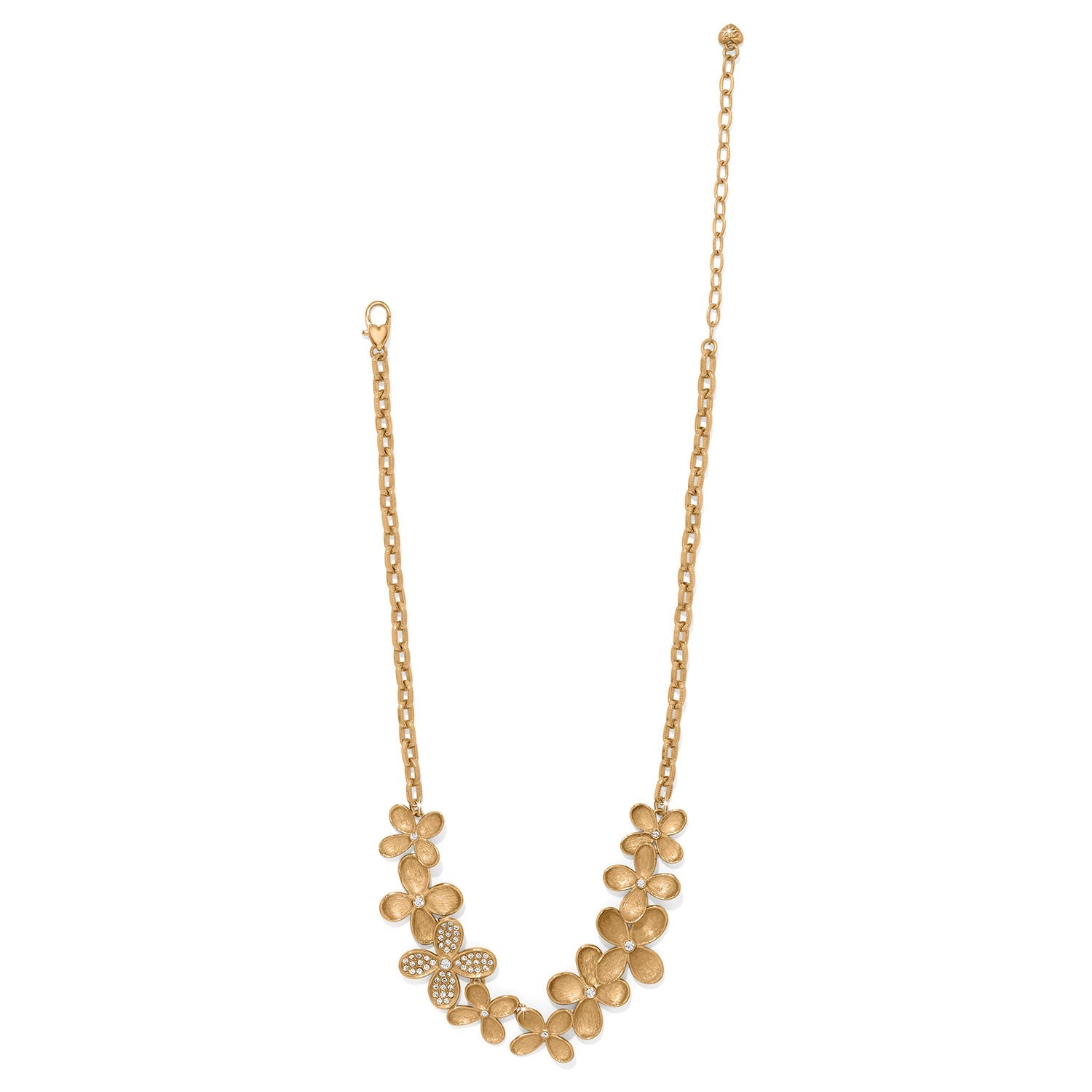 Brighton Everbloom Petal Pavé Necklace – Gold - Juli's Wearable Art