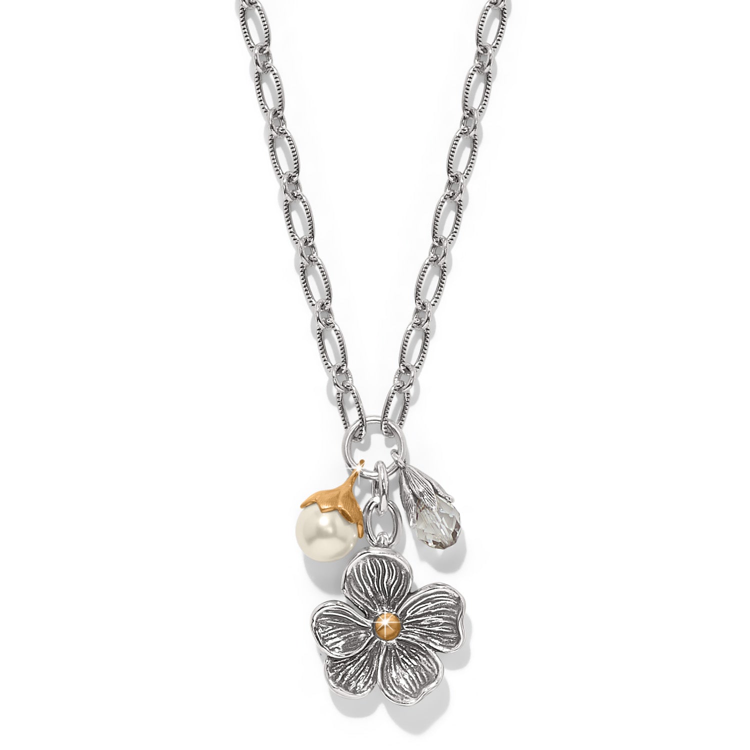 Brighton Everbloom Windflower Charm Necklace